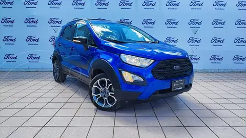 Ford Ecosport Trend usado (2021) color Azul Elctrico precio $375,000