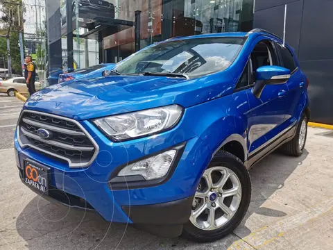Ford Ecosport Trend usado (2019) color Azul financiado en mensualidades(enganche $86,250 mensualidades desde $8,405)