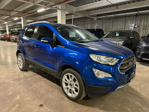 Ford Ecosport Titanium usado (2021) color Azul Elctrico precio $370,000