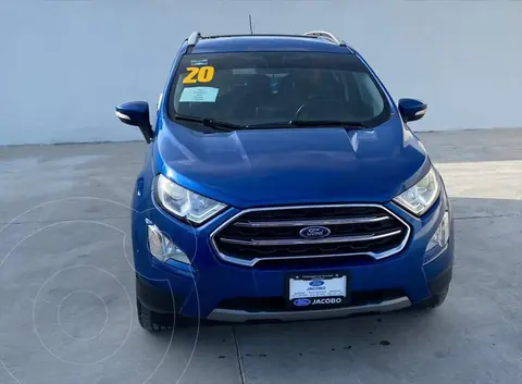 Ford Ecosport Titanium usado (2020) color Azul Electrico precio $360,000