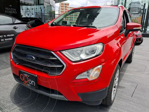 Ford Ecosport Titanium Aut usado (2018) color Rojo precio $225,000