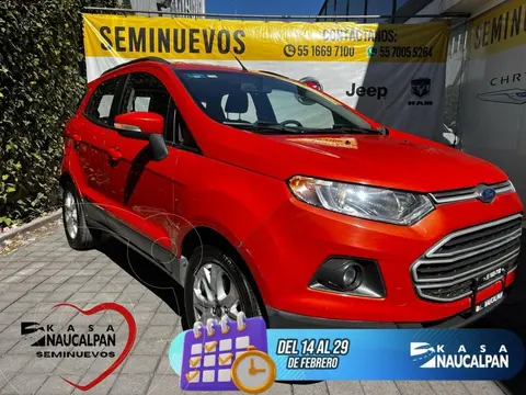 Ford Ecosport Trend Aut usado (2016) color Rojo precio $214,000
