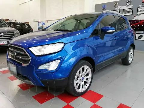 Ford Ecosport Titanium Aut usado (2018) color Azul precio $350,000