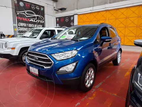 Ford Ecosport Trend Aut usado (2020) color Azul Relampago financiado en mensualidades(enganche $63,750 mensualidades desde $5,800)