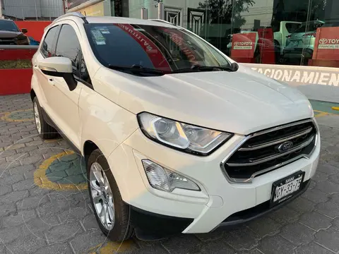 Ford Ecosport Titanium Aut usado (2019) color Blanco financiado en mensualidades(enganche $80,000 mensualidades desde $5,900)