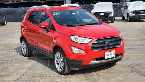 Ford Ecosport Titanium usado (2021) color Rojo financiado en mensualidades(enganche $79,600 mensualidades desde $10,778)