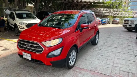 Ford Ecosport Trend Aut usado (2019) color Rojo financiado en mensualidades(enganche $73,000 mensualidades desde $9,881)