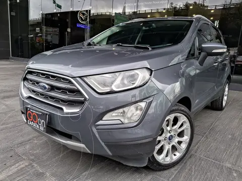 Ford Ecosport Titanium Aut usado (2018) color Gris financiado en mensualidades(enganche $75,000 mensualidades desde $5,438)