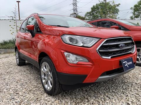 Ford Ecosport Titanium usado (2021) color Rojo precio $469,999