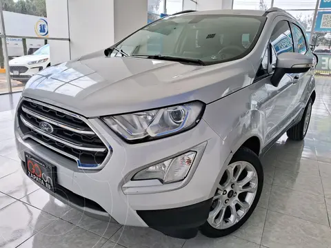 Ford Ecosport Titanium Aut usado (2019) color plateado financiado en mensualidades(enganche $88,250 mensualidades desde $6,398)