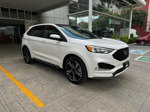 Ford Edge ST 2.7L usado (2019) color Blanco Platinado precio $557,500