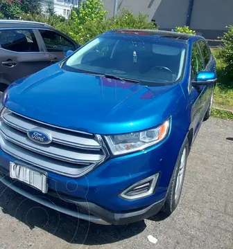 Ford Edge 3.5L SEL 4x4 usado (2019) color Azul Metalico precio $16.900.000