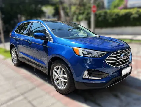 Ford Edge 2.0L SEL 4x4 usado (2022) color Azul precio $24.490.000