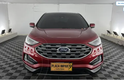 Ford Edge 2.0L SEL 4x2 usado (2022) color Rojo financiado en cuotas(cuota inicial $20.000.000 cuotas desde $3.130.102)