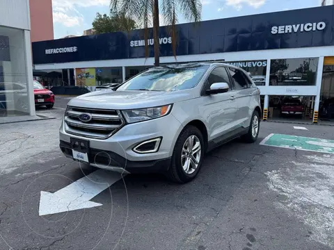 Ford Edge SEL Plus usado (2015) color Plata financiado en mensualidades(enganche $74,578 mensualidades desde $7,936)