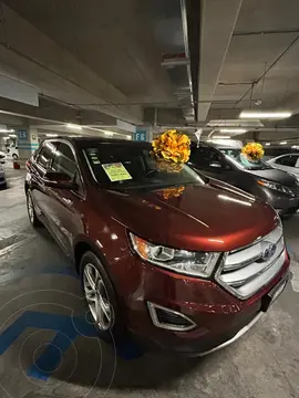 Ford Edge Titanium usado (2015) color Rojo Cobrizo precio $280,000