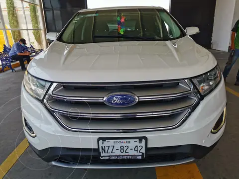 Ford Edge SEL PLUS usado (2015) color Blanco financiado en mensualidades(enganche $87,500 mensualidades desde $14,646)