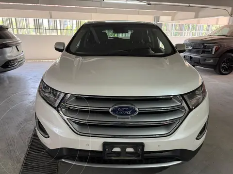 Ford Edge Titanium usado (2017) color Blanco Platinado precio $298,000