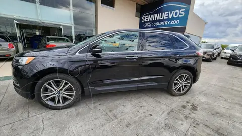 Ford Edge Titanium usado (2020) color Negro precio $479,000