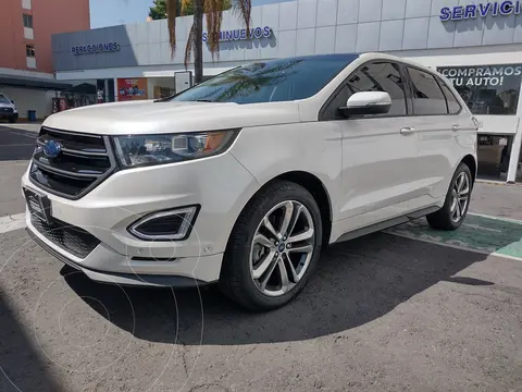 Ford Edge Sport usado (2018) color Blanco financiado en mensualidades(enganche $408,628 mensualidades desde $6,241)