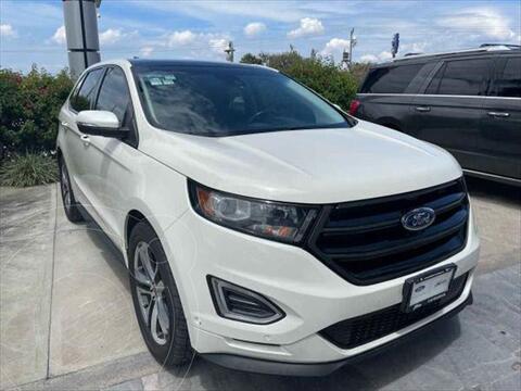 Ford Edge Sport usado (2017) color Blanco financiado en mensualidades(enganche $95,000 mensualidades desde $12,310)