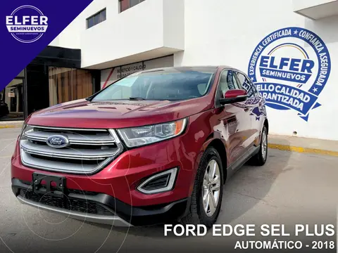 Ford Edge SEL PLUS usado (2018) color Rojo precio $330,000