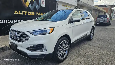 Ford Edge Titanium usado (2022) color Blanco Platinado precio $705,000