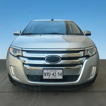 Ford Edge LIMITED AUT 3.5L V6 PIEL Q/C usado (2013) color Plata precio $189,000