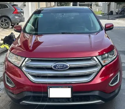 Ford Edge SEL PLUS usado (2017) color Rojo precio $280,000