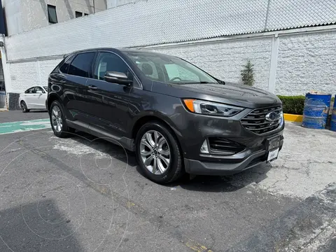 Ford Edge Titanium usado (2019) color Gris precio $415,500