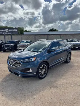 Ford Edge Titanium usado (2019) color Azul precio $365,000