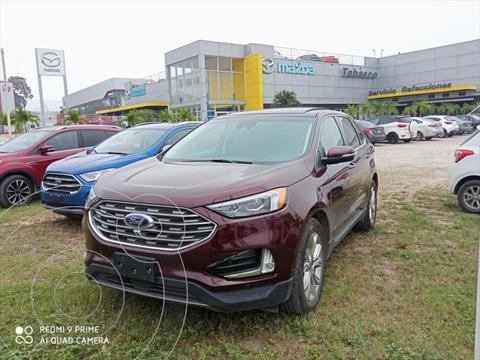 Ford Edge Titanium usado (2019) color Vino Tinto precio $540,000