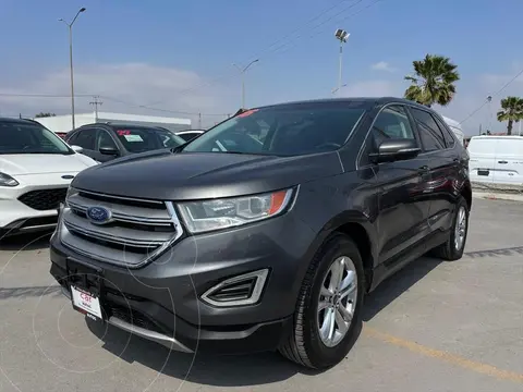 Ford Edge SEL PLUS usado (2016) color GRIS IMAN precio $265,000