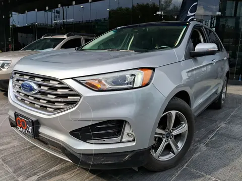 Ford Edge SEL Plus usado (2020) color plateado financiado en mensualidades(enganche $115,812 mensualidades desde $8,856)