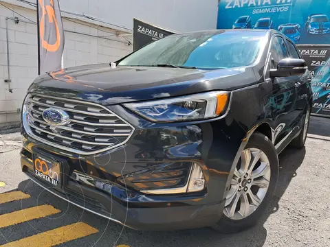 Ford Edge Titanium usado (2019) color Negro precio $558,000