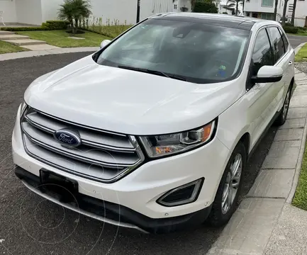 Ford Edge Titanium usado (2016) color Blanco Platinado precio $315,000