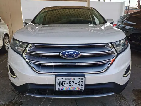 Ford Edge Sport usado (2016) color Blanco financiado en mensualidades(enganche $91,250 mensualidades desde $11,086)