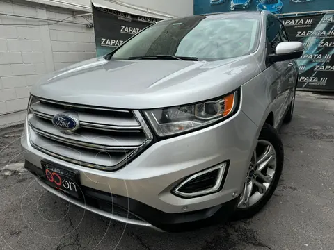 Ford Edge Titanium usado (2018) color plateado precio $360,000