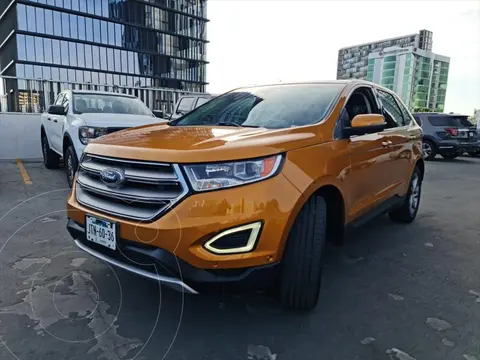 Ford Edge Titanium usado (2015) color Naranja precio $345,000