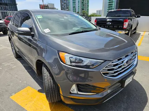 Ford Edge SEL PLUS usado (2019) color Plata Estelar financiado en mensualidades(enganche $112,000 mensualidades desde $15,760)