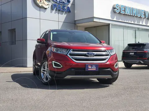 Ford Edge Titanium usado (2018) color Rojo precio $295,000