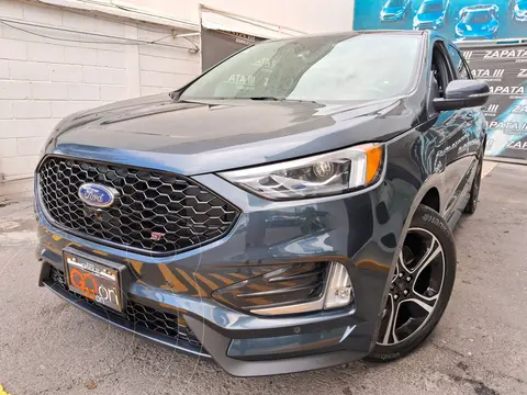 Ford Edge Titanium usado (2022) color Azul financiado en mensualidades(enganche $204,102 mensualidades desde $15,608)