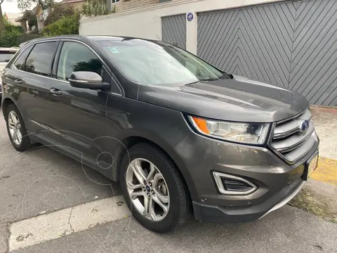Ford Edge Titanium usado (2017) color Gris precio $250,000