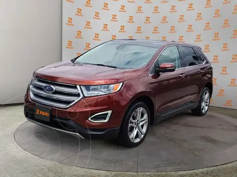 Ford Edge Titanium usado (2016) color Rojo precio $250,900
