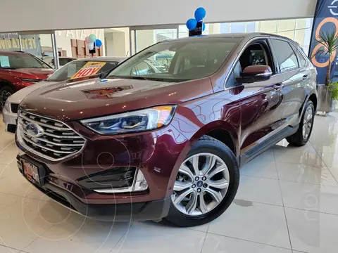 Ford Edge Titanium usado (2019) color Rojo precio $554,000