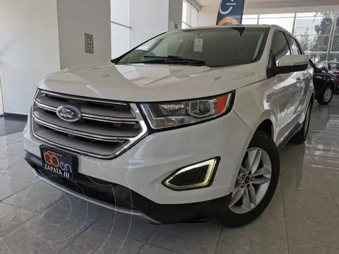 Ford Edge SEL PLUS usado (2015) color Blanco financiado en mensualidades(enganche $85,000 mensualidades desde $4,930)