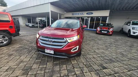 Ford Edge Titanium usado (2018) color Rojo precio $450,000