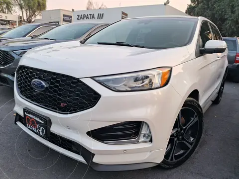 Ford Edge Titanium usado (2019) color Blanco financiado en mensualidades(enganche $125,350 mensualidades desde $9,585)