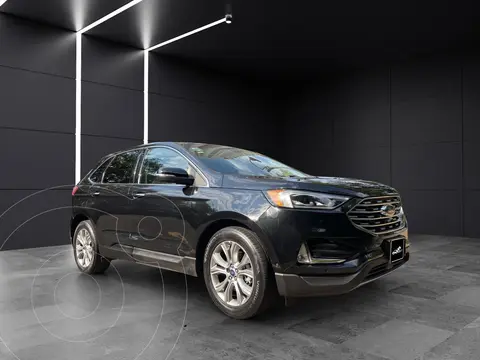 Ford Edge Titanium usado (2019) color Negro precio $386,500
