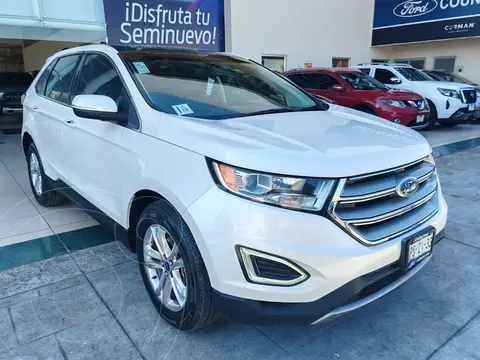 Ford Edge SEL usado (2017) color Blanco financiado en mensualidades(enganche $33,900 mensualidades desde $9,880)